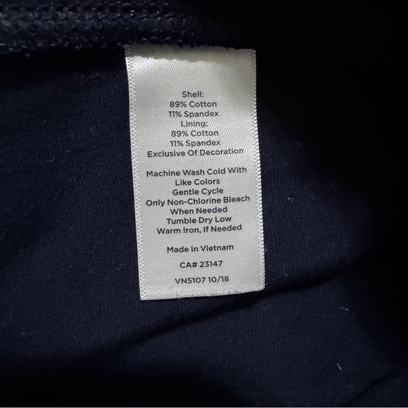 Talbots Blue Everyday Yoga Skort Size Large Pull-On Skirt - Picture 7 of 9